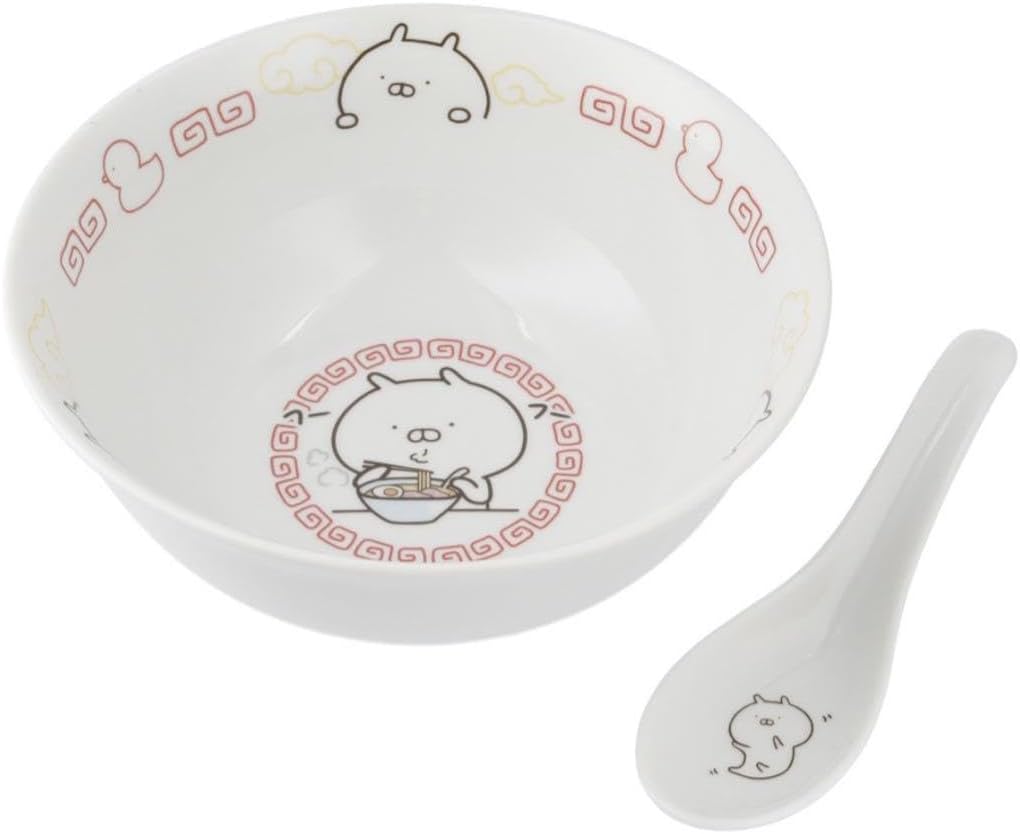 う さ ま る ラーメンどんぶり レンゲセット 18 赤巻三ツ竜6.8高台 う さ ま る ラーメンどんぶり レンゲセット 18 赤巻三ツ竜6.8高台